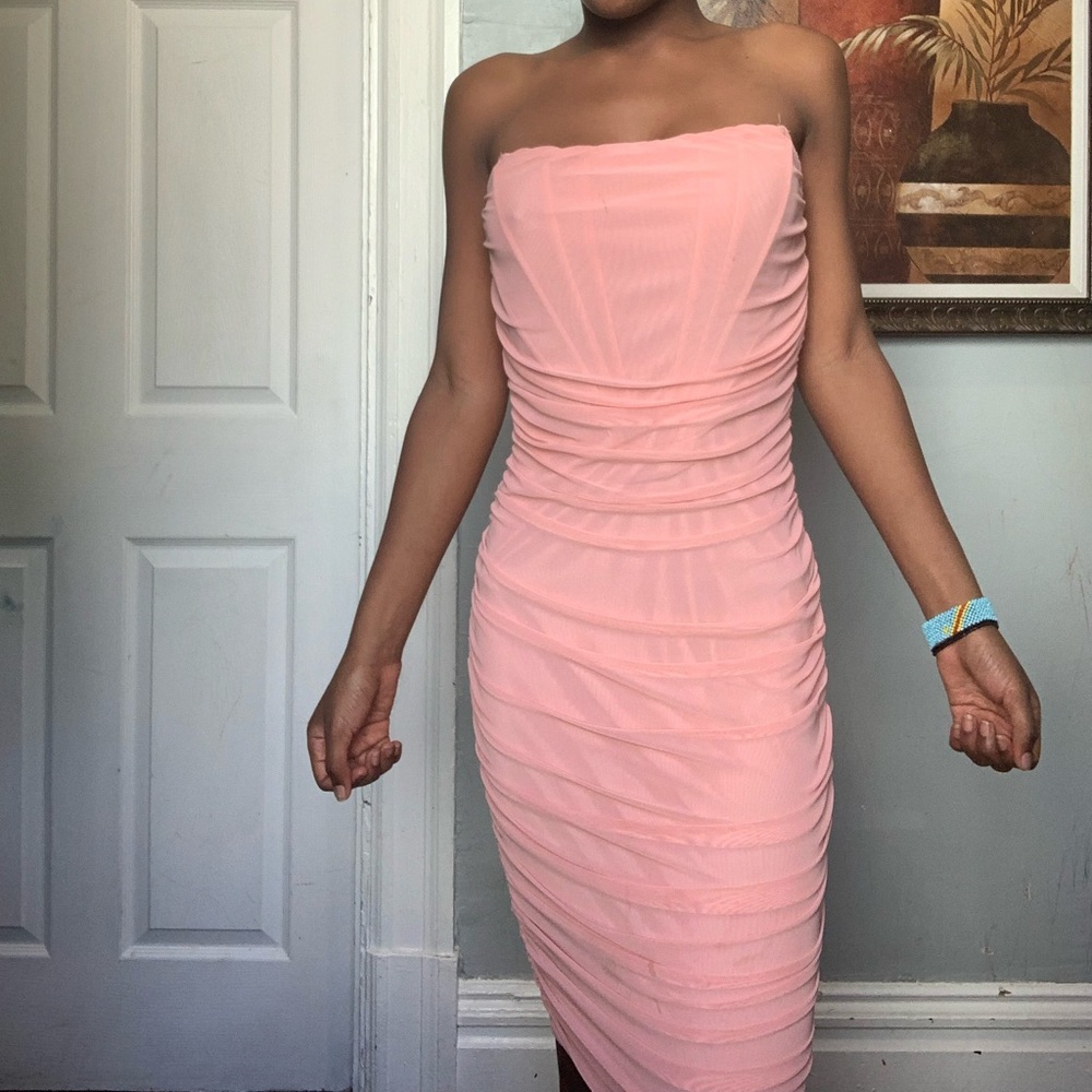 Pink dress